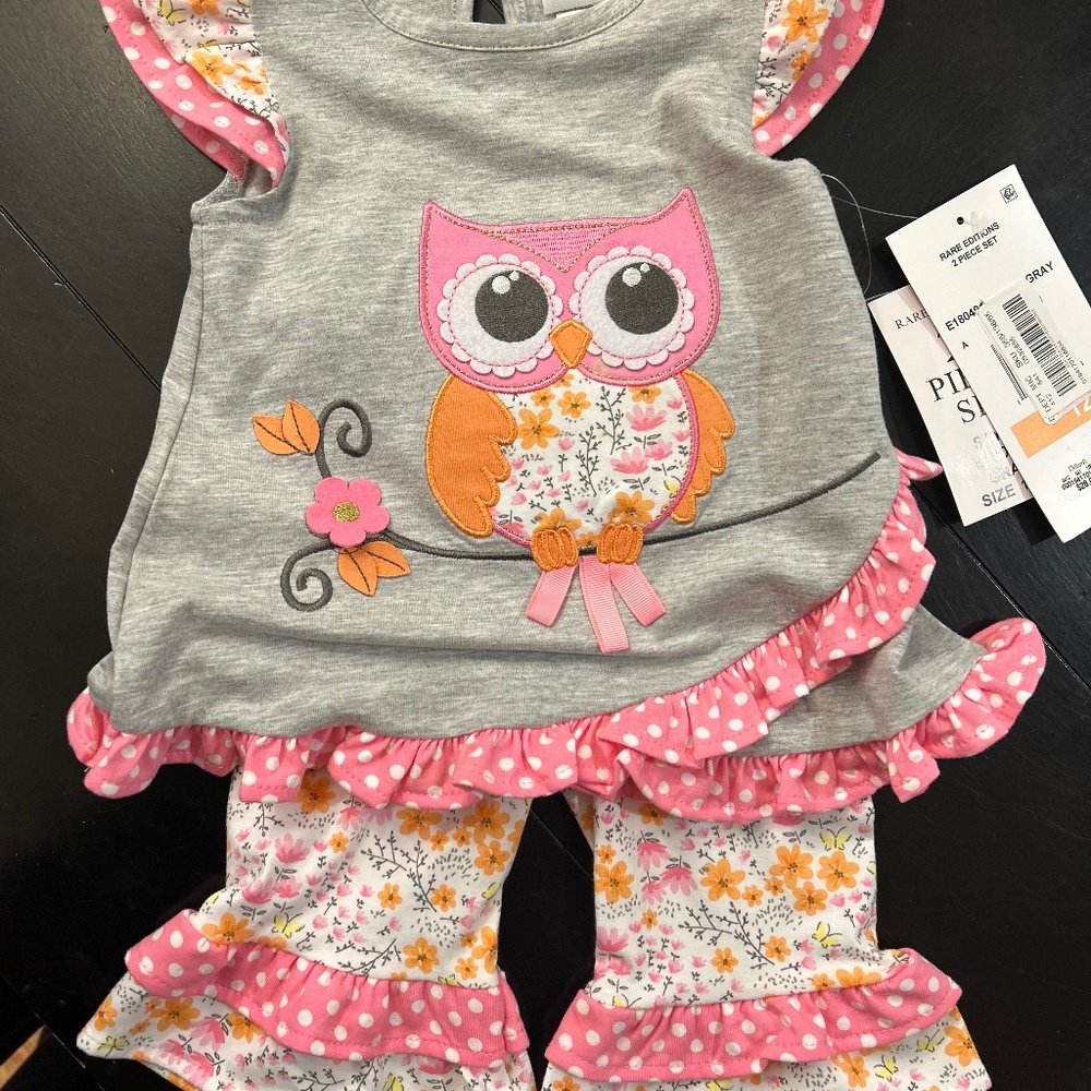 NWT Rare Editions 2 Piece Set - 12 Months
